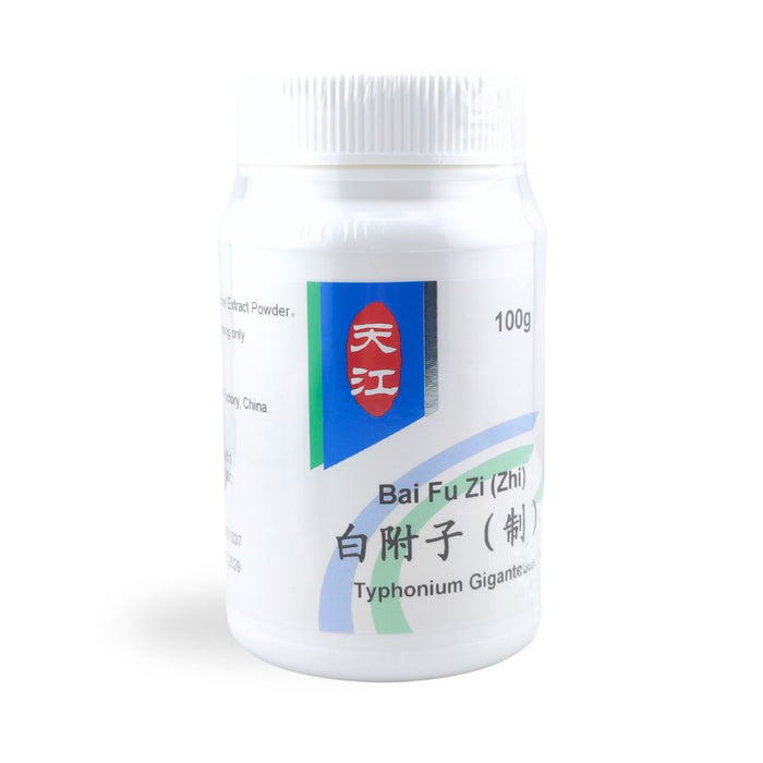 Bai Fu Zi (Zhi) 白附子(制)