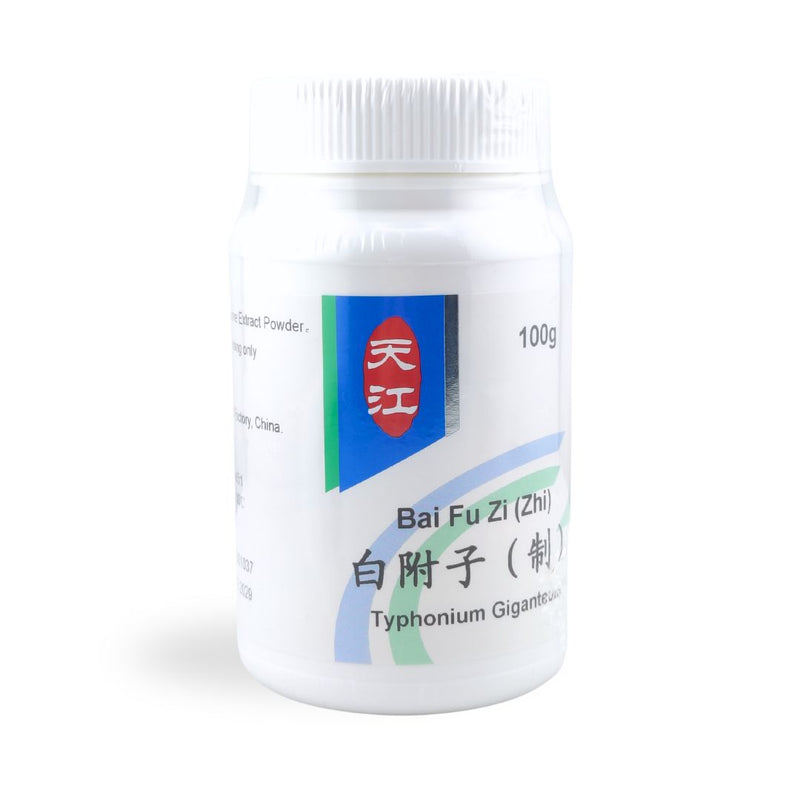 Bai Fu Zi (Zhi) 白附子(制)